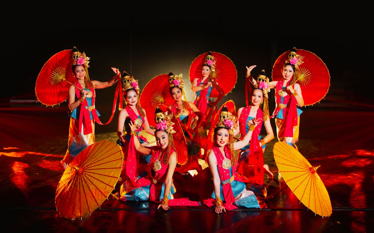การแสดงโชว์ที่สวยงามของภูเก็ตแฟนตาซี